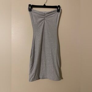 Marys Boutique mini sleevless glitter dress XS